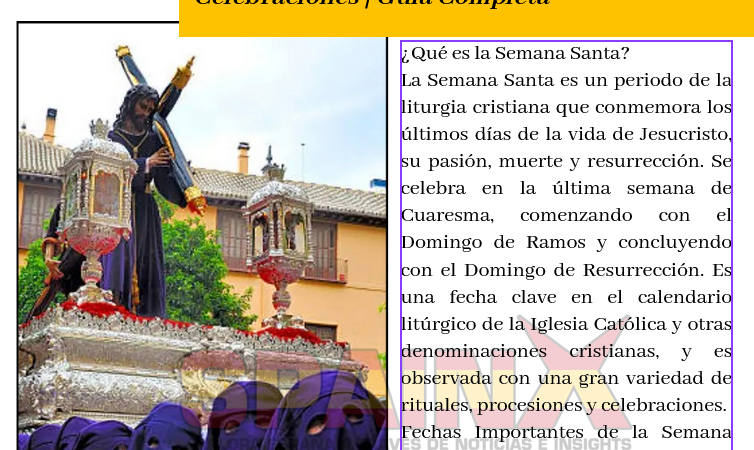 semana santa 2024